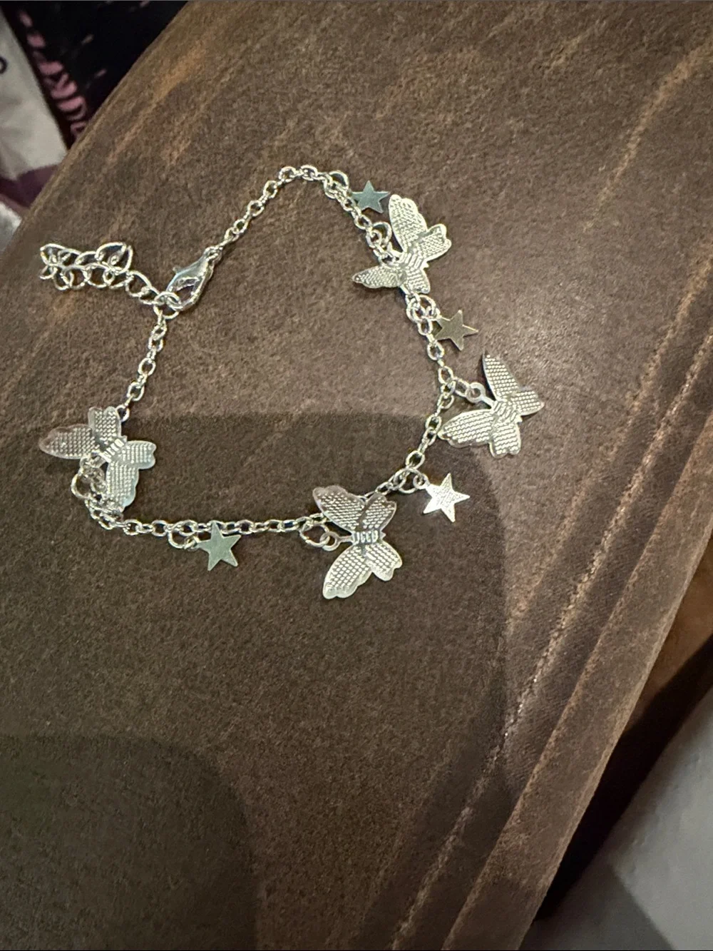 Cute Butterfly Charm Bracelet